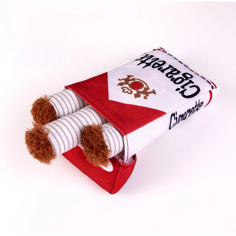 Funny Squeaky Cigar Dog Toy