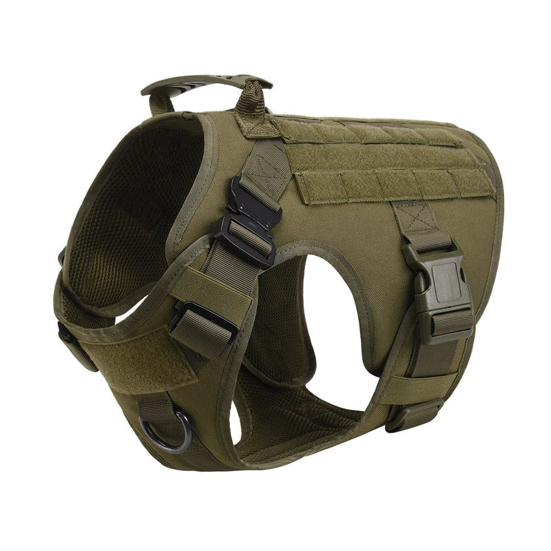 Tactical Dog Harness & Leash Set for All Breeds