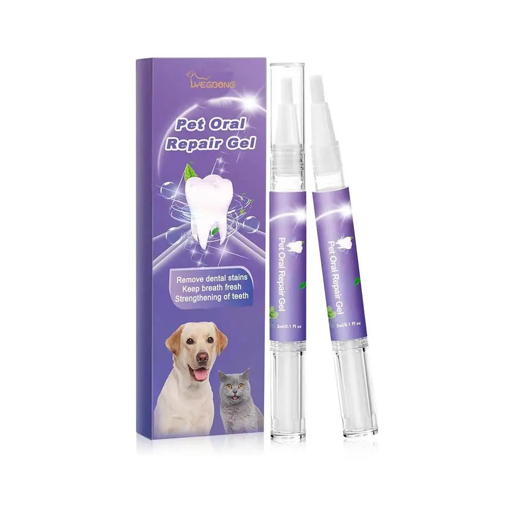 Dog & Cat Teeth Cleaning Gel – Pet Dental Care Solution