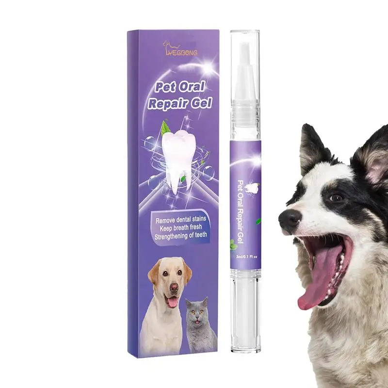 Dog & Cat Teeth Cleaning Gel – Pet Dental Care Solution