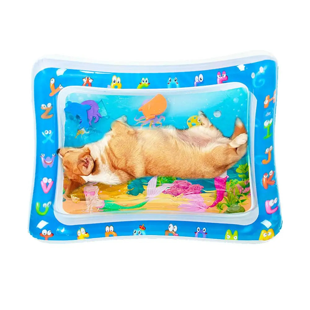 Sensory Water Mat Thickened Sensor Play Water Sensor Cat Mat Pet Supplies Cleaning Cooling Mat Summer Cat Pets Accessories