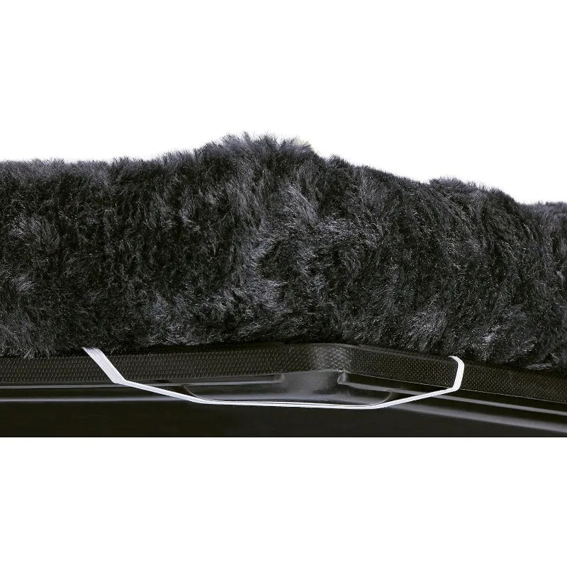 54" Gray Bolster Pet Bed